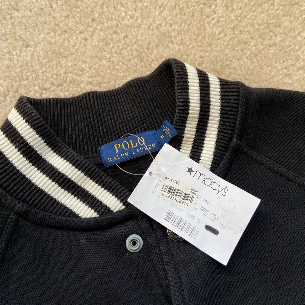Ralph Lauren men’s baseball jacket M - Picture 8 of 9
